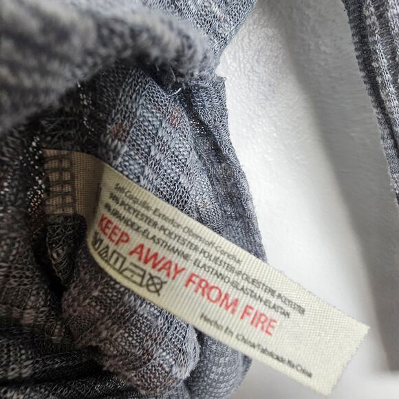 Free People Intimately Women Sheer Ribbed Crewneck Size S Minimalist Clean Girl - Picture 7 of 8